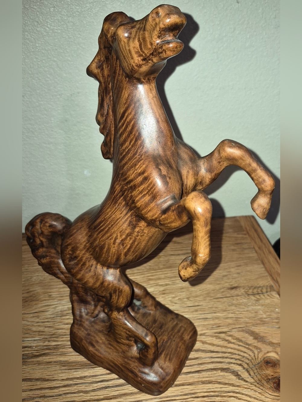 Vintage Ceramic Stallion Horse Statue - Picture 3 of 5